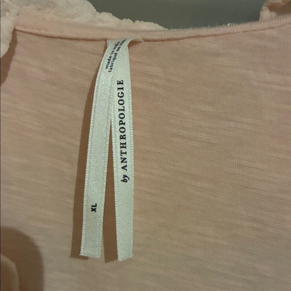 Women's Ruffled Pink Top - Picture 2 of 2